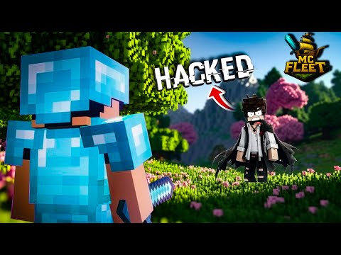 I HACKED INTO GAMERFLEET MINECRAFT WORLD BUT I AM NOOB.! 😵‍💫 | MCFLEET