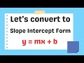 Isolating Variables and Slope Concepts