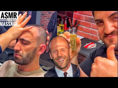 TURKİSH BARBER ASMR MASSAGE | A Sleepy Environment AND Energetic Hands