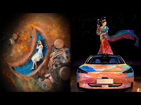 become a splendid fireworks, rather than scattered dust#painting #artistry #art