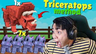 TRICERATOPS + MOONCAT COMBO! THE BEST METHOD NGAYON! - GROW A GARDEN