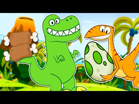 Roar Roar Goes The Dinosaur -  Fun Kids Songs by HooplaKidz