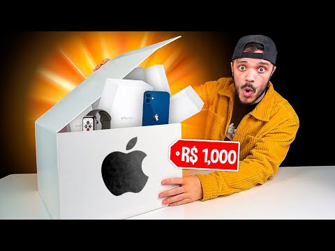 ABRI A CAIXA MISTERIOSA da Apple