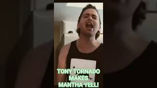 TONY TORNADO MAKES MANTHA YELL! #funny #rage #memes #ragequit #comedy #mememanifesto #memeteam