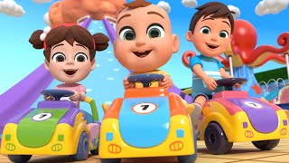 Rides & Slides Song | Amusement Park + MORE Funny Nursery Rhymes & Kids Songs