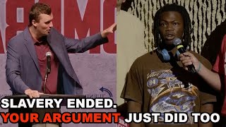 Charlie Kirk EVISCERATES Race-Baiting BLM Activist — Crowd Left SPEECHLESS!