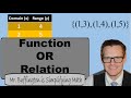 Exploring Functions and Relations in Mathematics