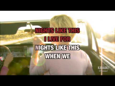 Nights Like This in the style of Steve Azar | Karaoke with Lyrics