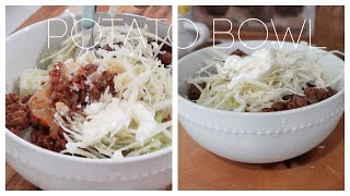 POTATO BOWL DE CARNE MOLIDA