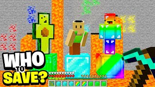 Who to Save: HAMOOD or AVOCADOS from MEXICO or RAINBOW MAN in MINECRAFT?