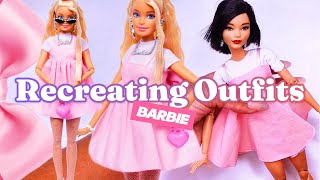 Recreating Barbie outfits -  Easy DIY