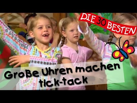 👩🏼 Große Uhren machen tick-tack - Singen, Tanzen und Bewegen || Kinderlieder