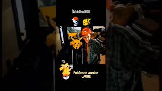 Pokémon Jaune sur #Gameboy color #pokemon #pikachu #retro #gameboy #gamer #pub #nintendo #souvenirs