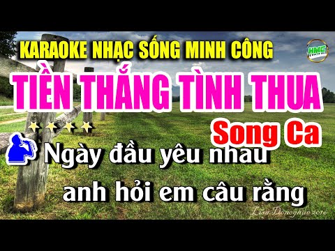 Karaoke Nhạc Sống Song Ca Dễ Hát | Chọn Lọc Nhạc Trữ Tình BOLERO – TIỀN THẮNG TÌNH THUA