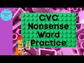 CVC Nonsense Words Fluency Practice