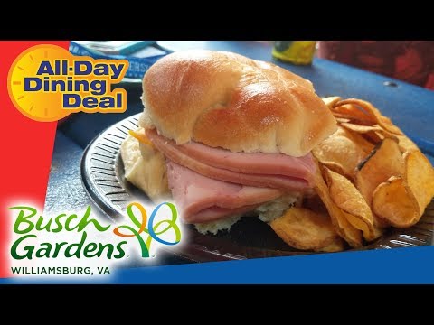 Busch Gardens Williamsburg All-Day Dining Deal and Fun