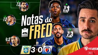 Fred Café: As notas do Brasil x Haiti