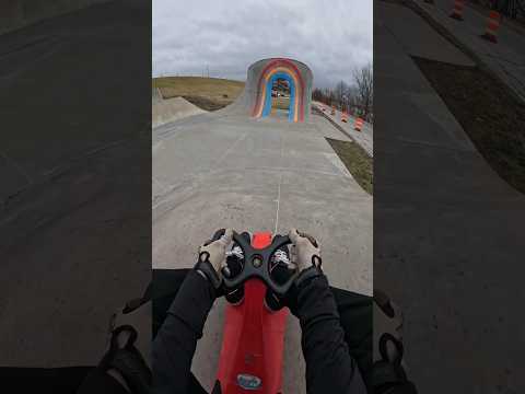 Driving Plasma Car at the Skatepark
