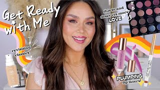 GET READY WITH ME | NEW Too Faced Plumping Lip Liners & More