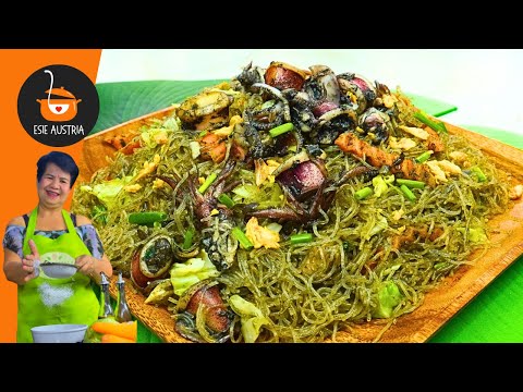 Pansit Pusit |  Pansit Bihon at Pusit | Pinoy Pansit Recipe