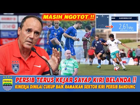 PERSIB TAK DIAM!! DARAH BELANDA Pengganti EDO Merapat!! Ini Reaksi Mengejutkan BOJAN HODAK