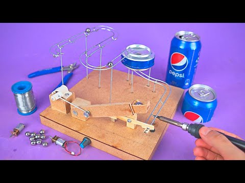 ¿Puedes crear un Increíble Máquina de Marmol con materiales reciclados?