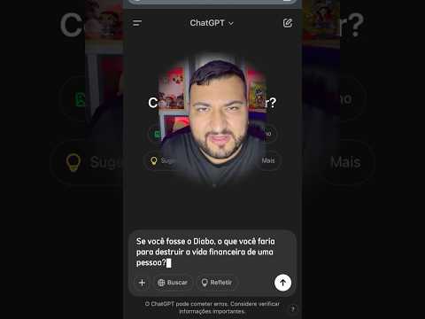 Perguntei ao ChatGPT se ele fosse o Diabo, o que faria para destruir a vida financeira de uma pessoa