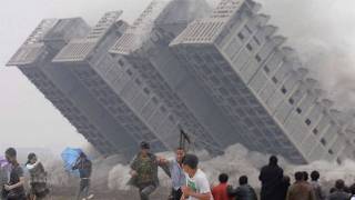 Taiwan VIRAL Earthquake Apocalyptic Scene | Caught on Camera