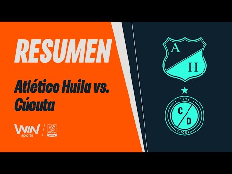 Atlético Huila vs. Cúcuta Deportivo (resumen y goles) | Torneo BetPlay Dimayor 2025-I | Fecha 4