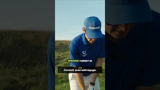 Choose a specific target when you lay up. #golf