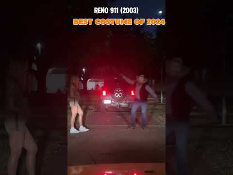 Reno 911 halloween costume and reenactment 🔥#comedy #funny #halloween #ytshorts #shorts #tiktok