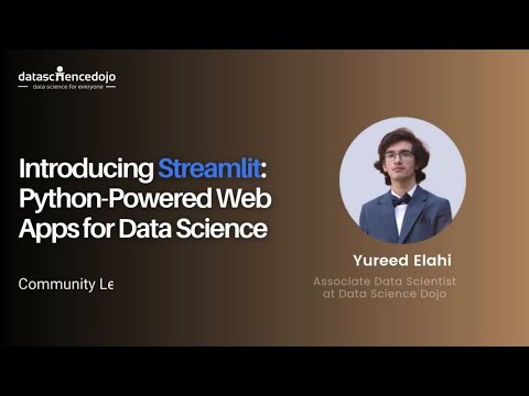 Introducing Streamlit: Python Powered Web Apps for Data Science #ai #python #datascience #webapps
