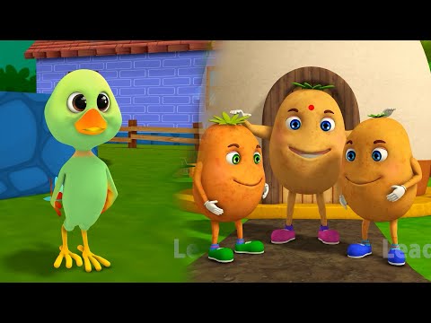 Kalu Madari Main Tota Main Tota & Aloo Kachaloo | Kids Learning Rhymes | Kids Song