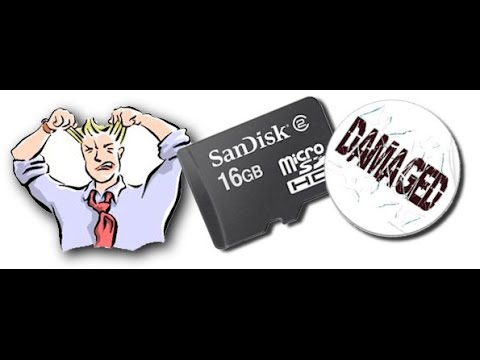How To Repair A Corrupted SD Card or USB Flash Drive ( English )