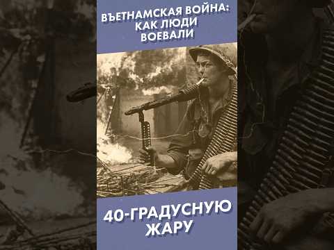 Вьетнамская война: как люди воевали в 40-градусную жару #shorts #вьетнамскаявойна