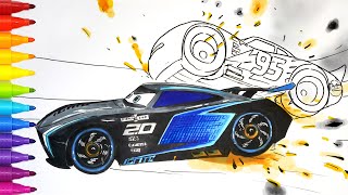 Lightning McQueen Flies After Crashing Into Storm! 💥🔥 CARS 3-Inspired Drawing ✏️ | Tim Tim TV