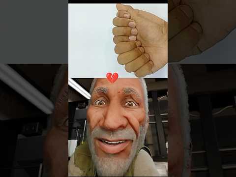 Hand Optical illusion vs Gnome #gmod#sfm #shorts