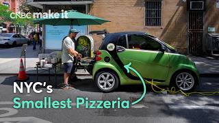YouTube video thumbnail: I Run A Pizzeria Out Of A Smart Car In NYC