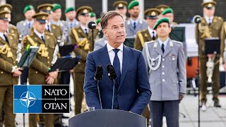Ceremony marking the 70th anniversary of Germany's accession to NATO, Berlin 🇩🇪,  09 JUL 2025
