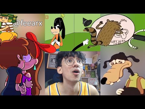 Reaccionando a ANIMACIONES TURBIAS de INTERNET (RECOPILACIÓN FIR)