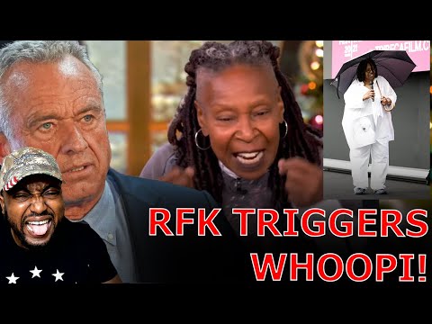 TRIGGERED Whoopi Goldberg THROWS A FIT Over RFK Jr 'Fat Shaming' Her For Taking Weight Loss Drugs!