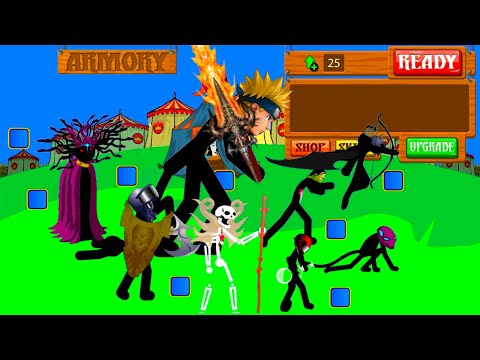 New Update Unlocked Naruto Boss Strongest Character Stick War Mod | Stick War Legacy