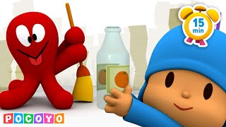 🫧 Takarítsunk és Rendezkedjünk Pocoyóval! [15 perc] | POCOYO MAGYARUL | Rajzfilm gyerekeknek