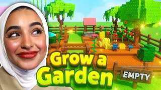 من مزرعة بسيطة إلى مدينة أسطورية! 😱🌳🔥 | Grow a Garden