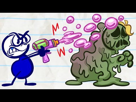Soaplessly Devoted | Pencilmation Cartoons!