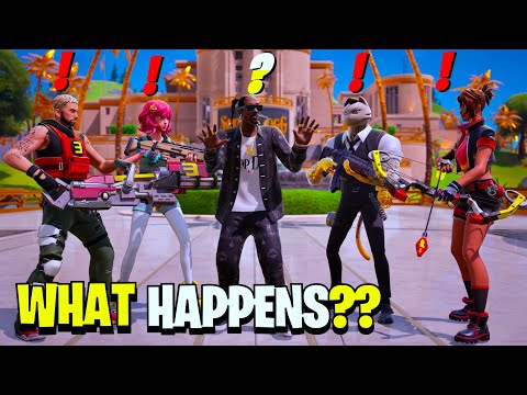 What Happens if ALL 5 Bosses Meet in Fortnite REMIX Chapter 2!