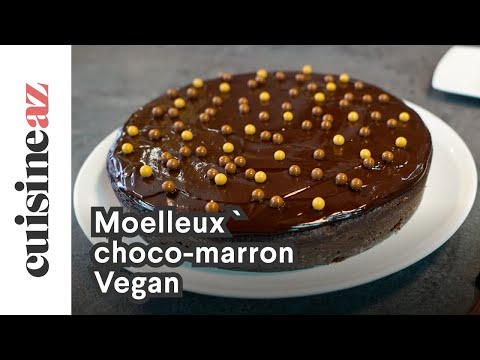 Moelleux choco-marron Vegan