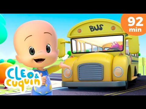 As rodas do ônibus 🚍 e mais músicas infantis de Cleo e Cuquin