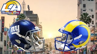 Universo #rams  Máxima  tensión  en Los Ángeles: previa giants @ rams