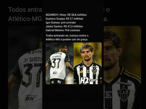 #atleticomineiro #gustavoscarpa #Rony #juniorsantos #gabrielmenino #messi #futebol #cr7 #memes #meme